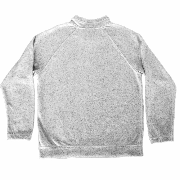 Gap Shawl V-Neck Pullover Sweater Gray & Black - Picture 4 of 12